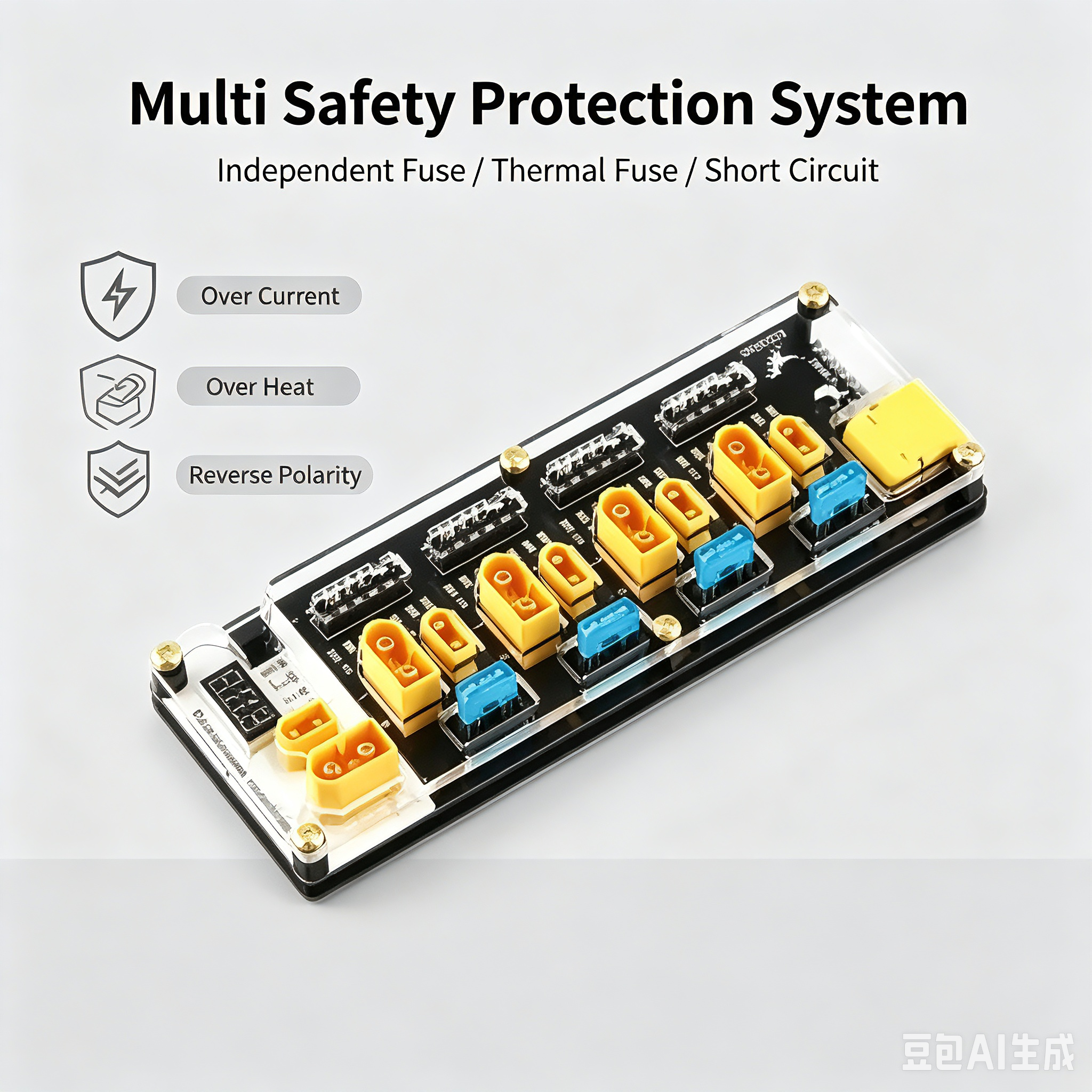 Drone Battery Parallel Board - HGLRC ThorPro 1P 2-6S LiPo Parallel