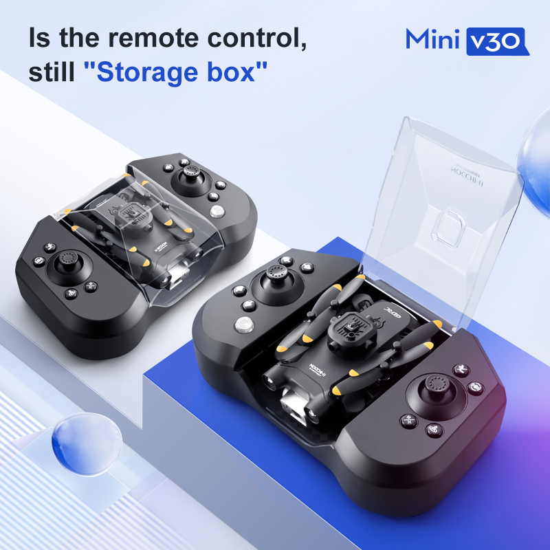 Mini V30 WiFi FPV Drone With 4 - Drone Battery Box avaliação e preço