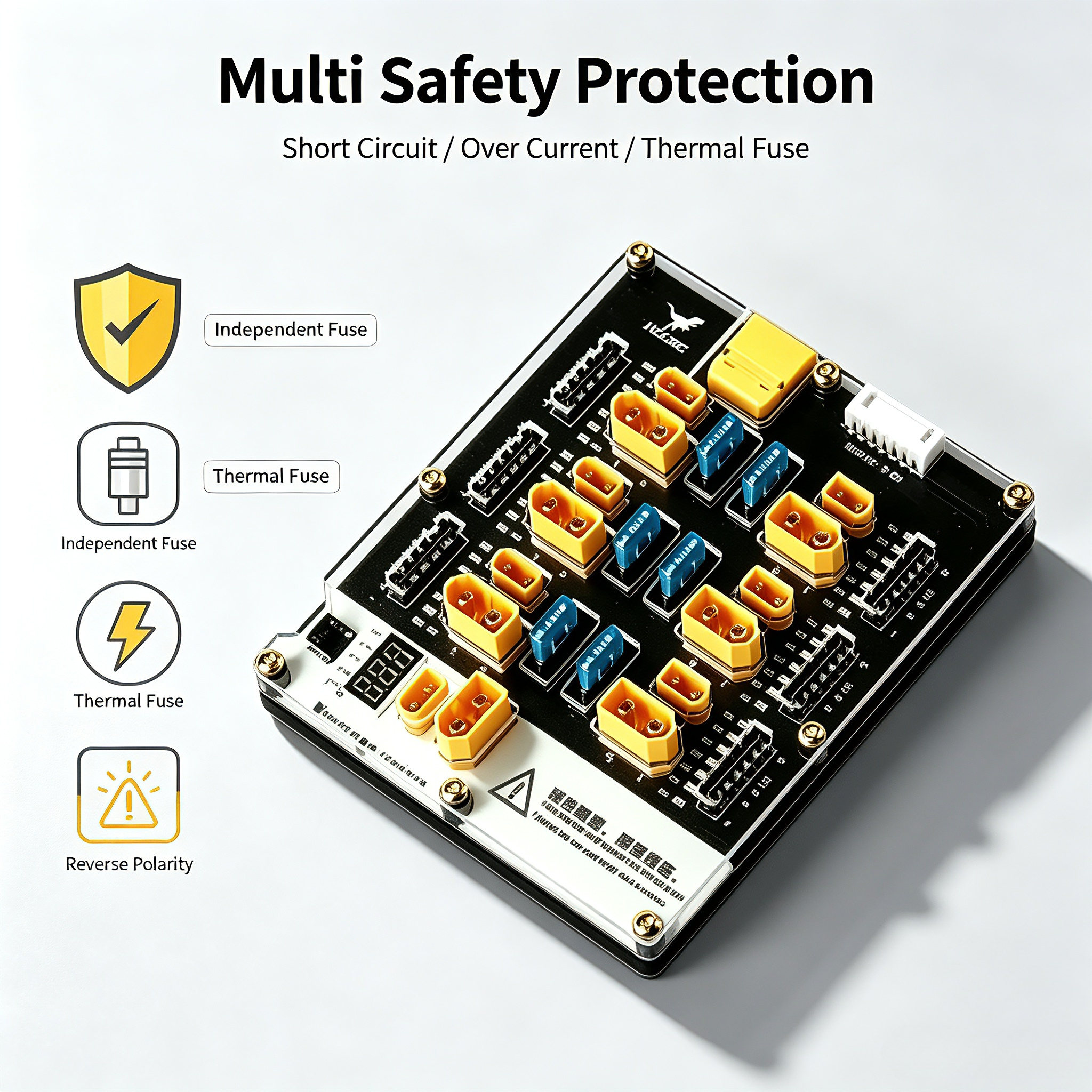 HGLRC Thor Pro 6 Port LiPo Bal - Drone Battery Parallel Board avaliação e preço
