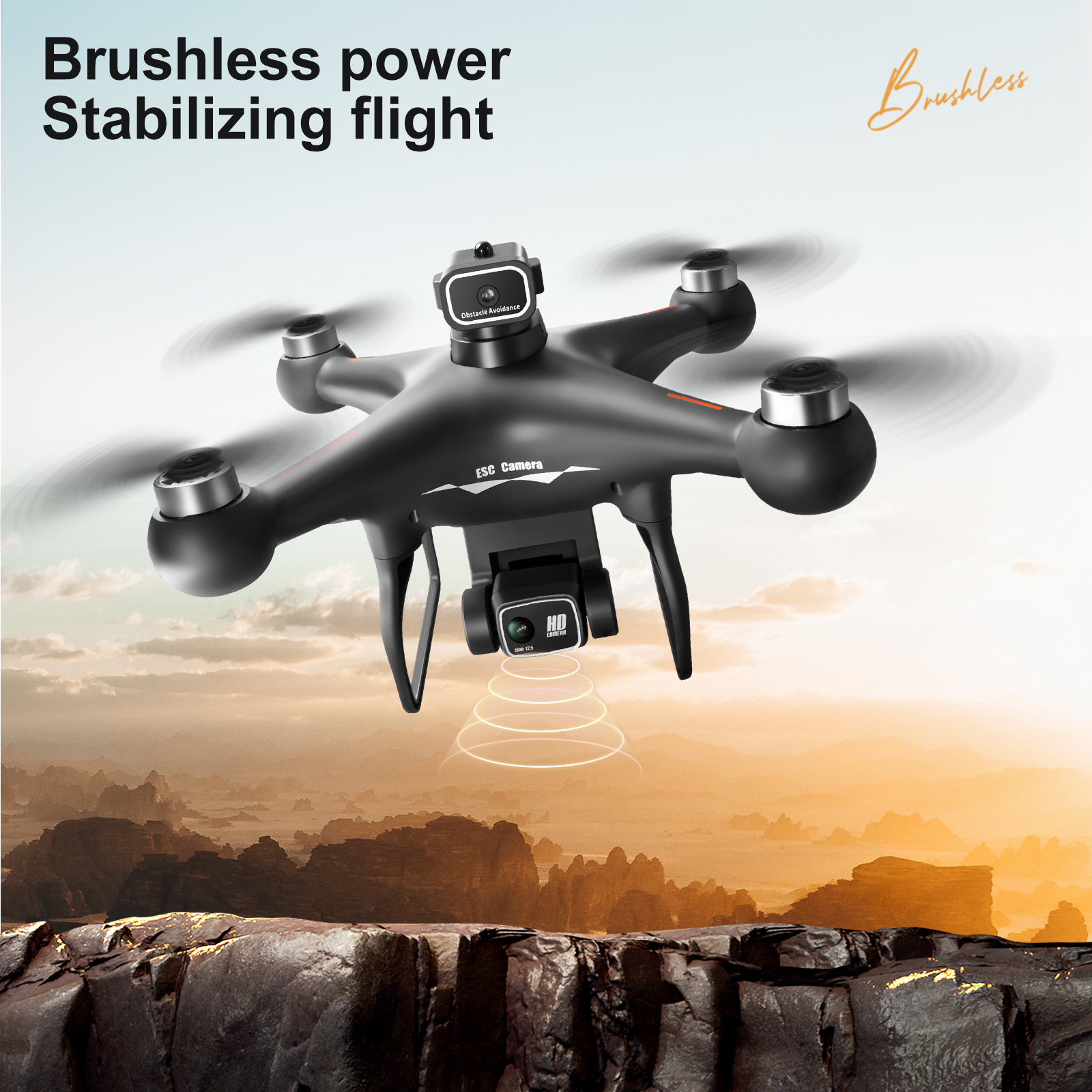 ZNLYRION S116 RC Drone Brushle - Drone Battery Bag avaliação e preço