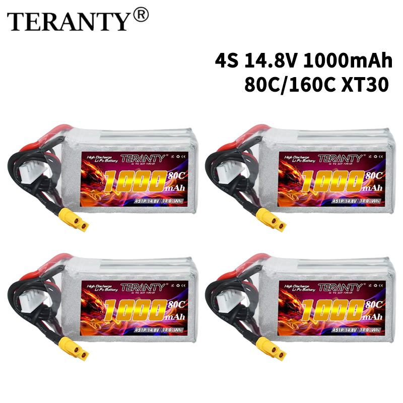 TERANTY 4S 1000mAh 14.8V 80C/1 - Drone Battery Lipo avaliação e preço