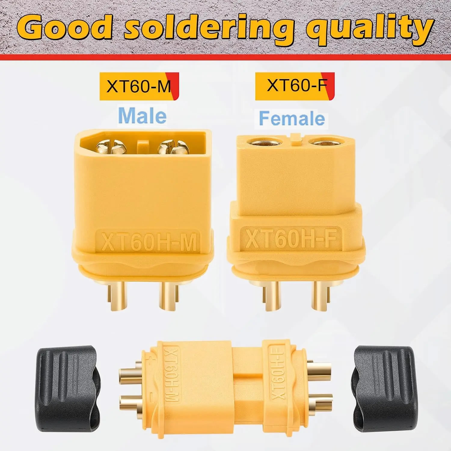 XT60 Connector Plug with Sheat - Drone Battery Connector avaliação e preço