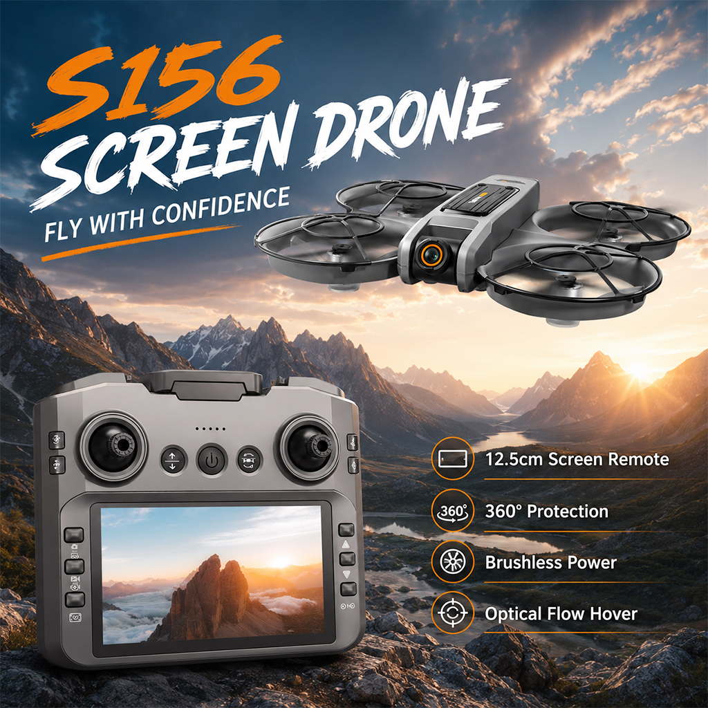 ZNLYRION S156 RC Drone 8K Dual - Drone Battery Bag avaliação e preço