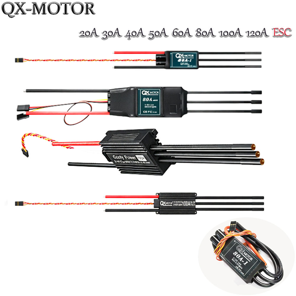 20A-120A Brushless ESC Speed C - Drone Battery Plate avaliação e preço