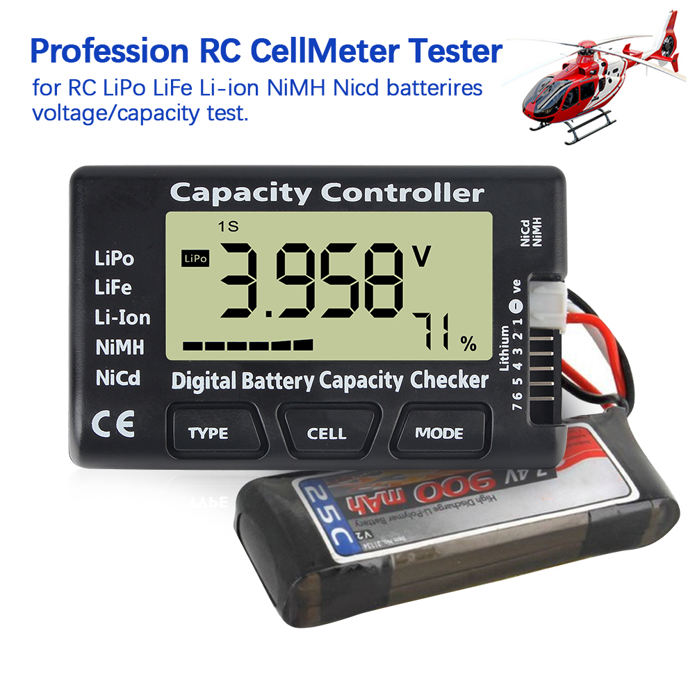 CellMeter 7 Battery Voltage Ca - Drone Battery Voltage Checker avaliação e preço