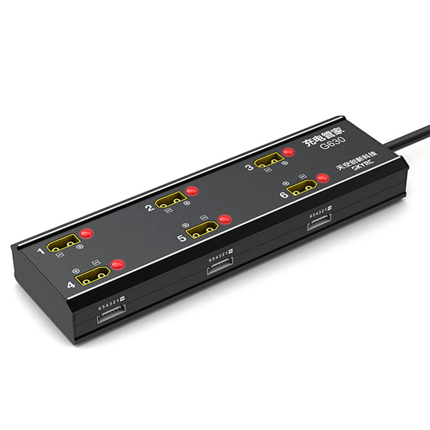 New G630 6-in-1 Charging Hub w - Drone Battery Charger avaliação e preço