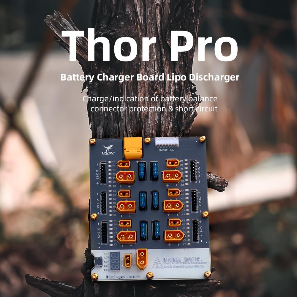 HGLRC Thor6PRO 1P 6 Port LiPo  - Drone Battery Parallel Board avaliação e preço