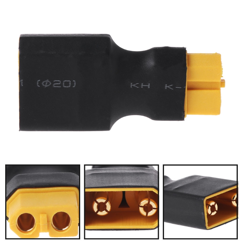 XT90 Male to XT60 Female Adapt - Drone Battery Connector avaliação e preço