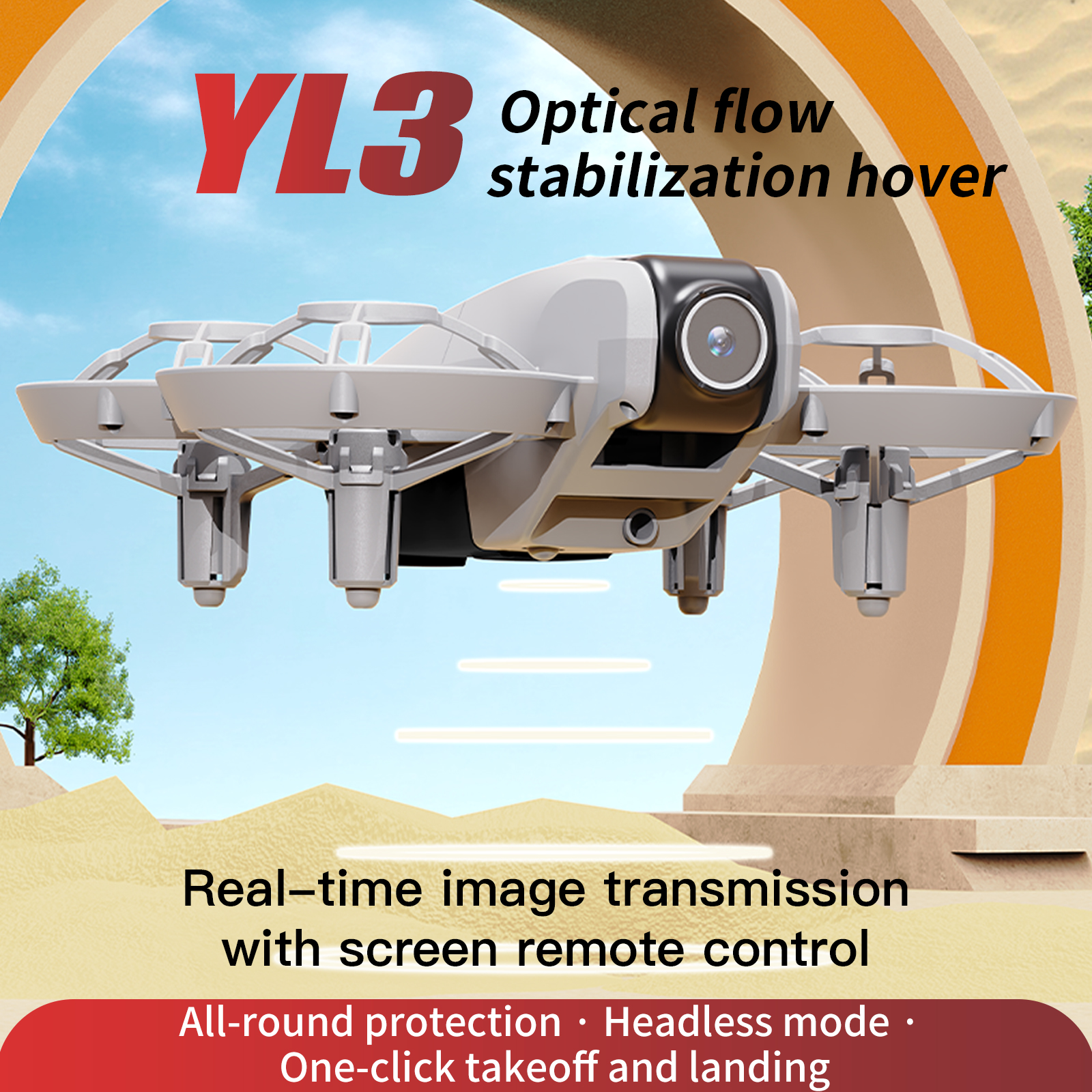 YL3 Remote-Controlled Drone wi - Drone Battery Case avaliação e preço