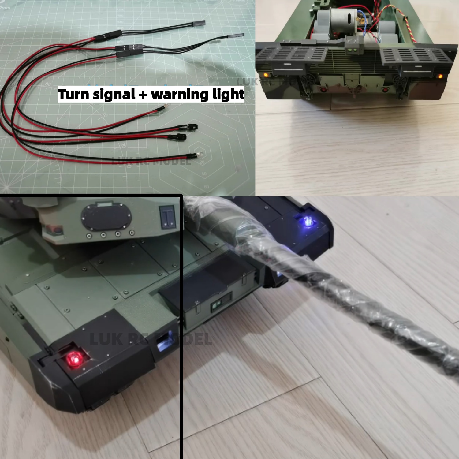 Upgraded Rear Lighting For HL  - Drone Battery Alarm avaliação e preço