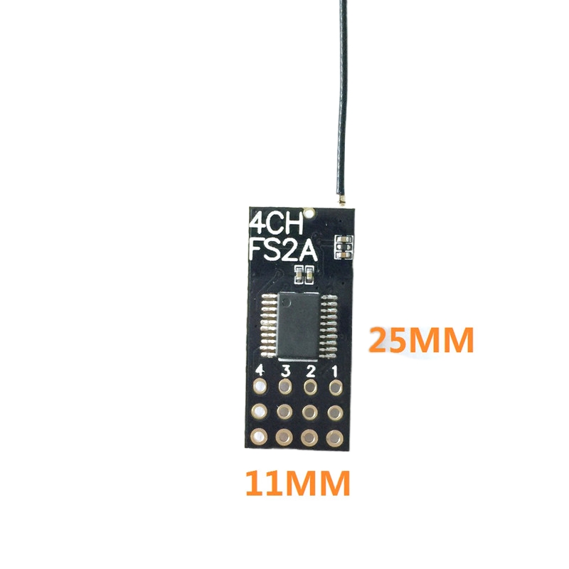 Flysky FS2A Mini Receiver 4CH  - Drone Battery Lipo avaliação e preço