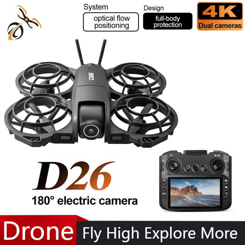 D26 Drone 4K Aerial HD 180° Ca - Drone Battery Balance Charger avaliação e preço