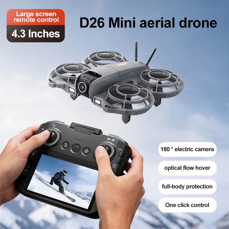 D26 Drone 4K Aerial HD 180° Ca - Drone Battery Balance Charger avaliação e preço