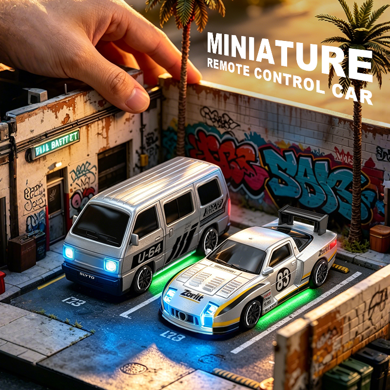 1:64 Desktop Drift Racing Car, - Drone Battery Alarm avaliação e preço