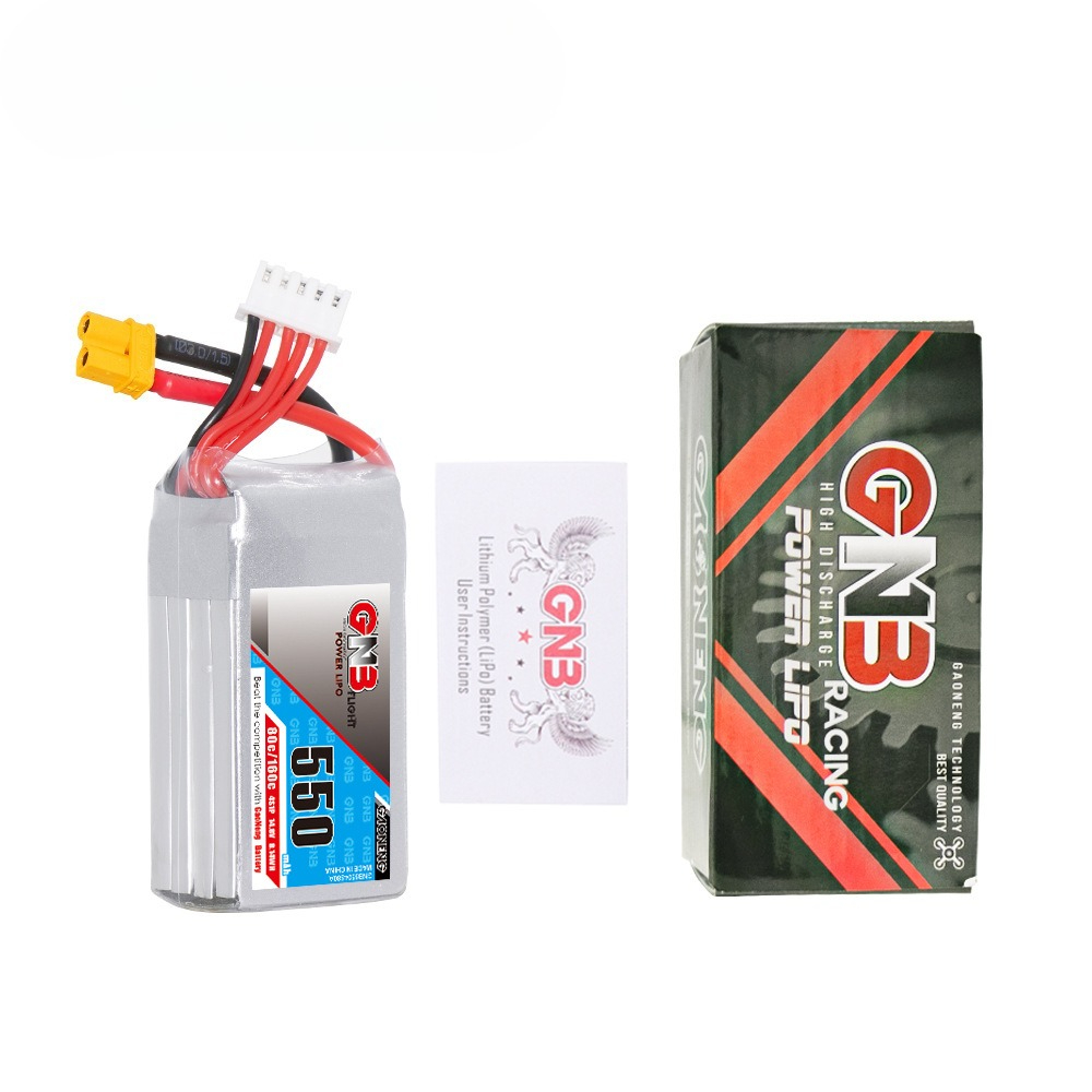 550mAh 4S 14.8V 80C with XT30  - Drone Battery 4S avaliação e preço