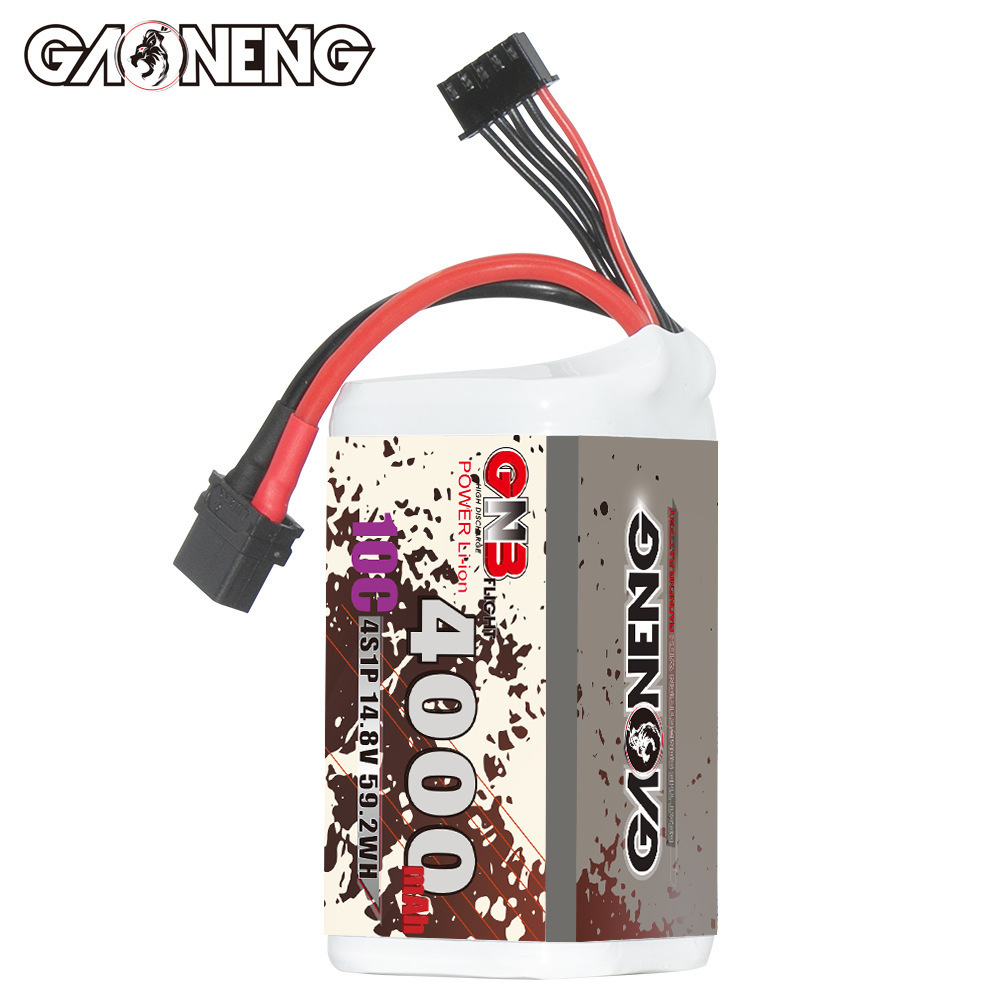 GNB 4000mAh 4S 14.8V 10C 20C W - Drone Battery Li-Ion avaliação e preço