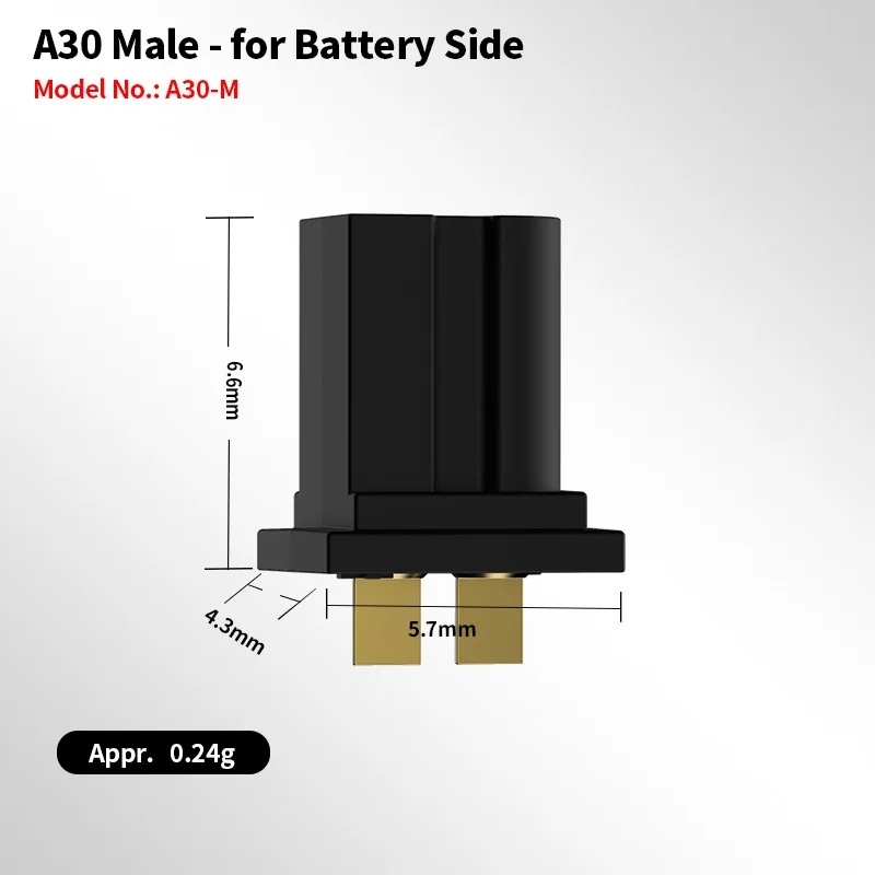 5Pcs GAONENG A30/BT2.0 Female  - Drone Battery Plate avaliação e preço