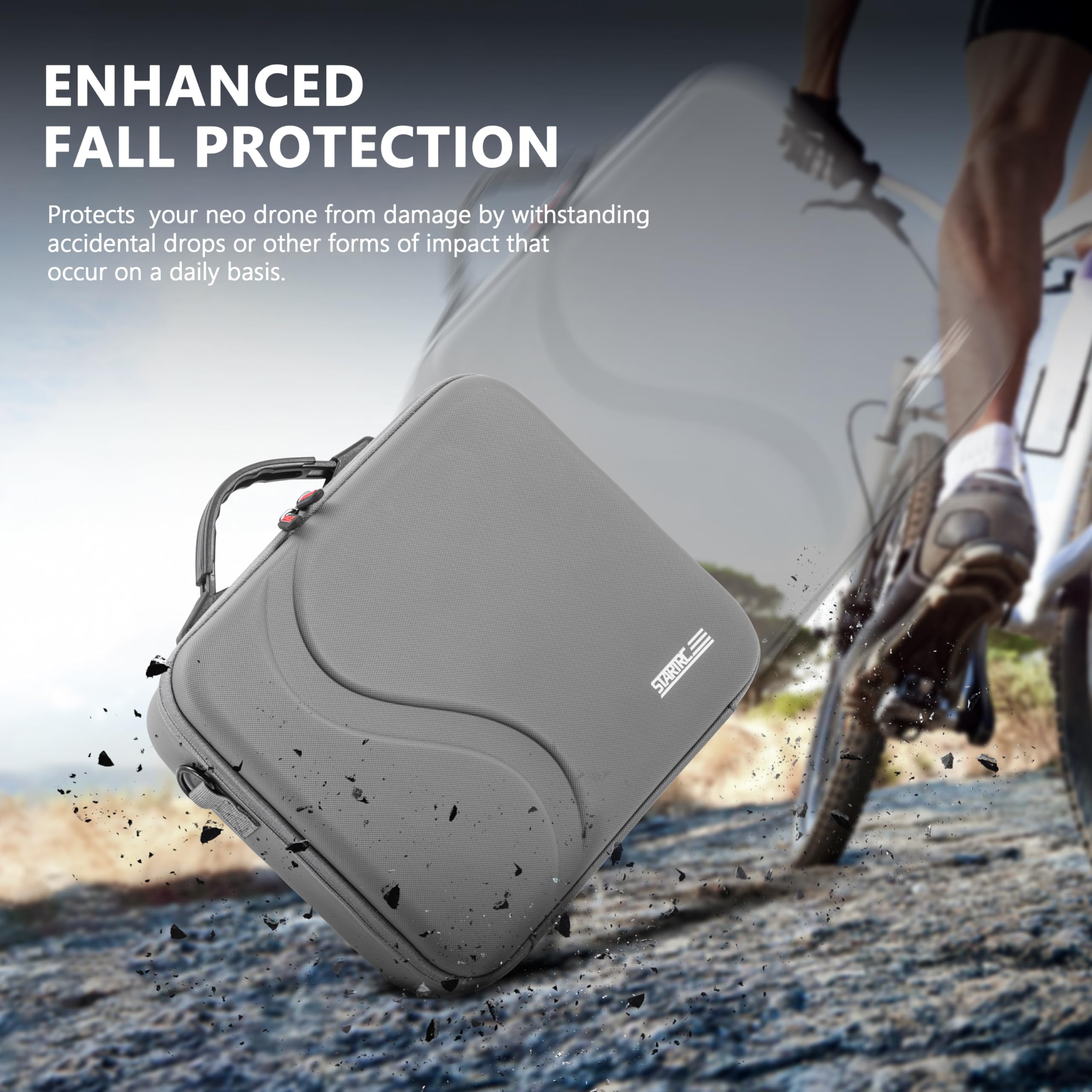 Portable PU Storage Carrying C - Drone Battery Bag avaliação e preço
