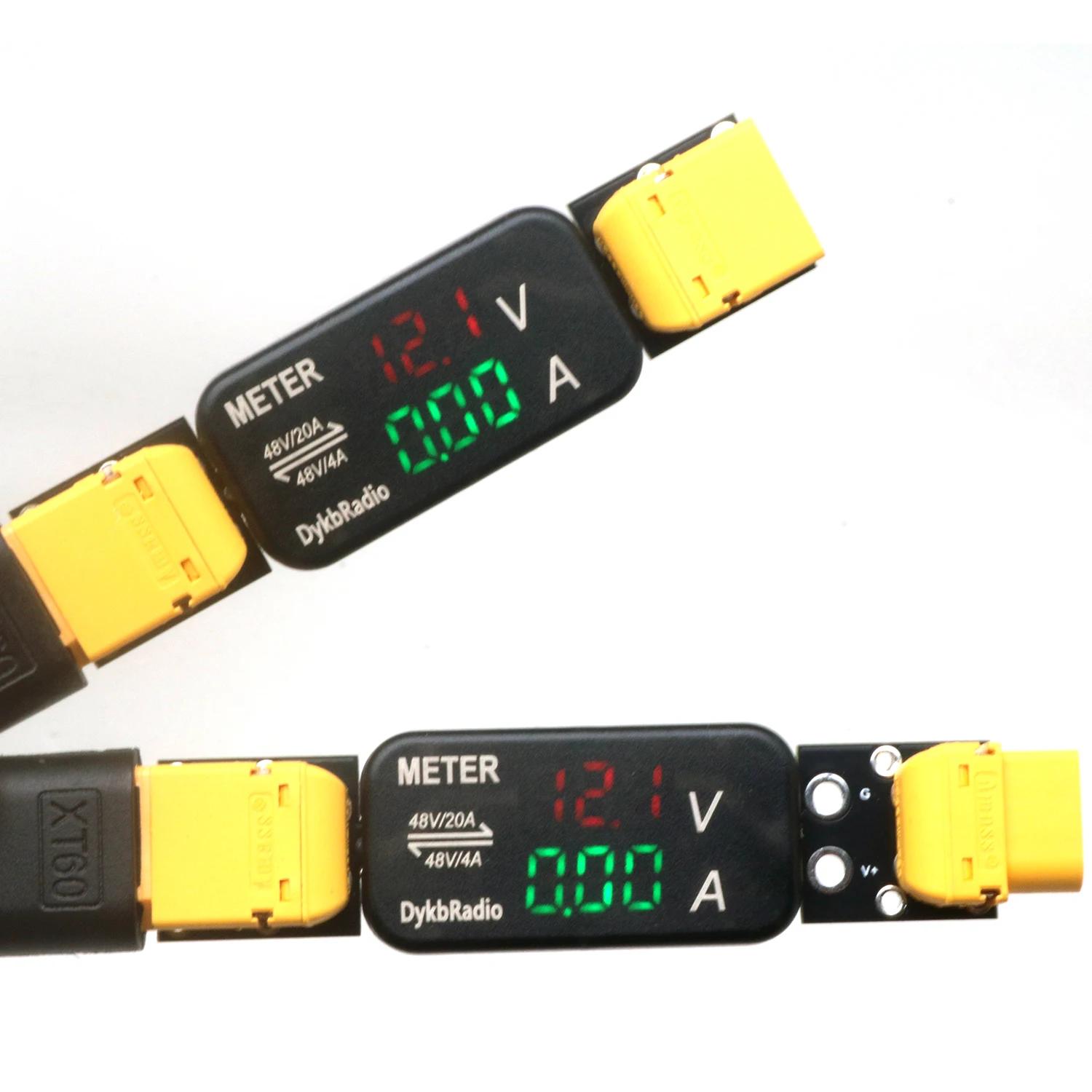 USB XT60 XT30 Voltmeter Ammete - Drone Battery Voltage Checker avaliação e preço