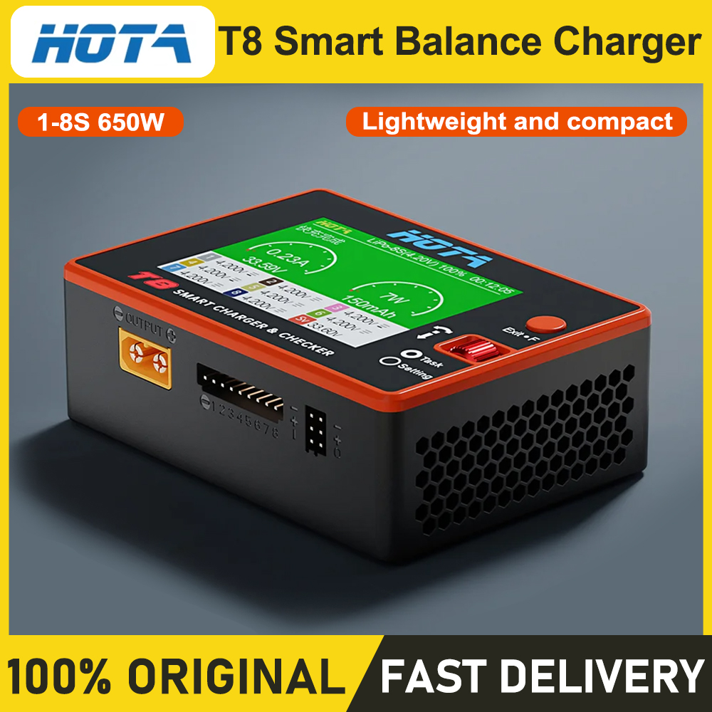 HOTA T8 Smart Balance Charger  - Drone Battery Smart avaliação e preço