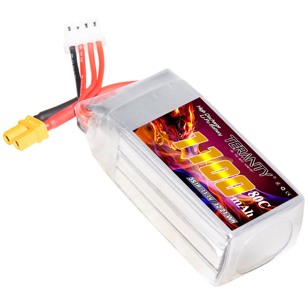 TERANTY 3S 11.1V 1100mAh 80C/1 - Drone Battery Li-Ion avaliação e preço