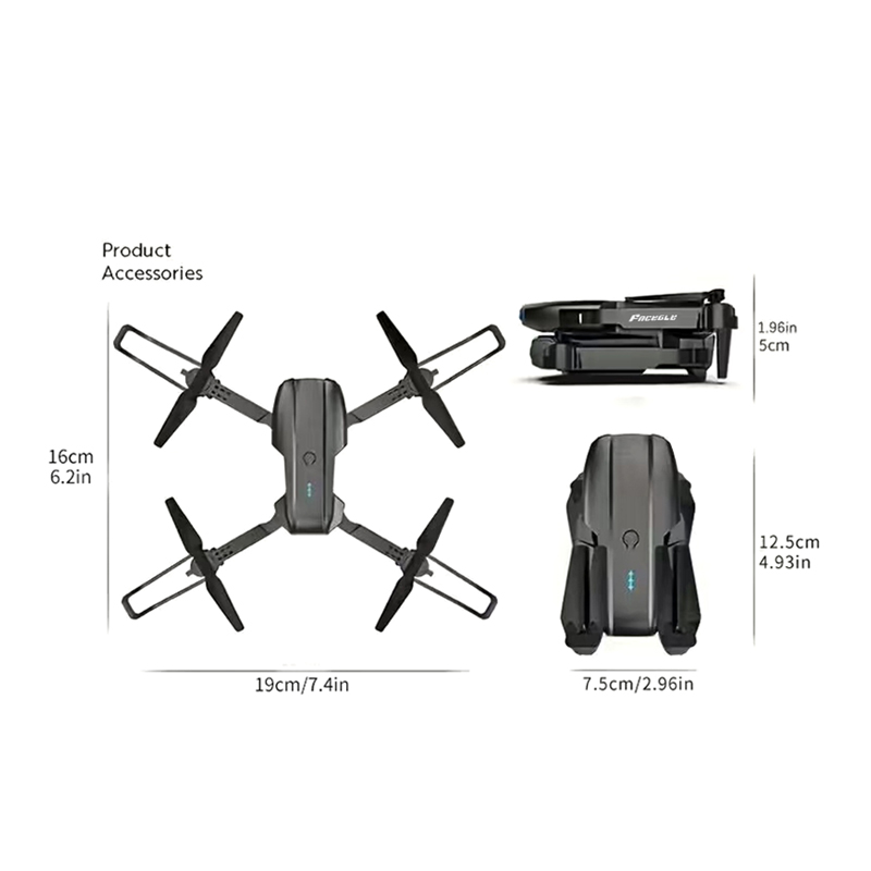 FACEGLE UAV E99 Nova RC Drone  - Drone Battery Case avaliação e preço