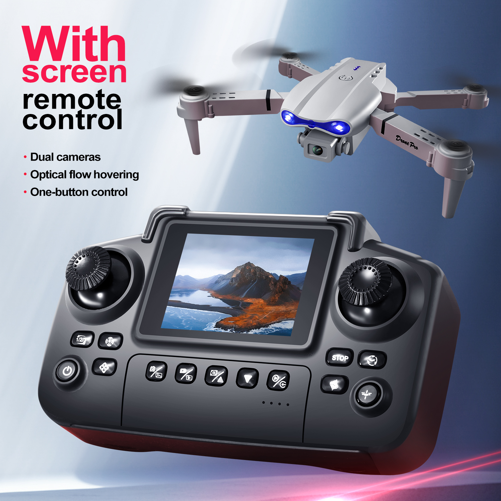 2025 New E88 E99 Upgraded Dron - Drone Battery Box avaliação e preço