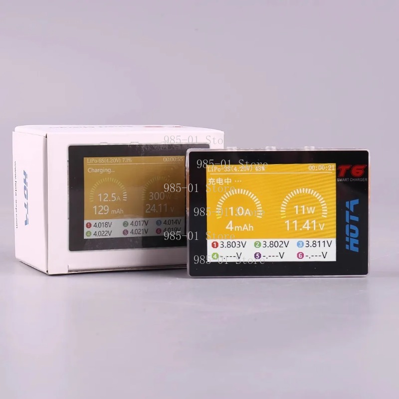 HOTA T6 300W Intelligent Balan - Drone Battery Balance Charger avaliação e preço