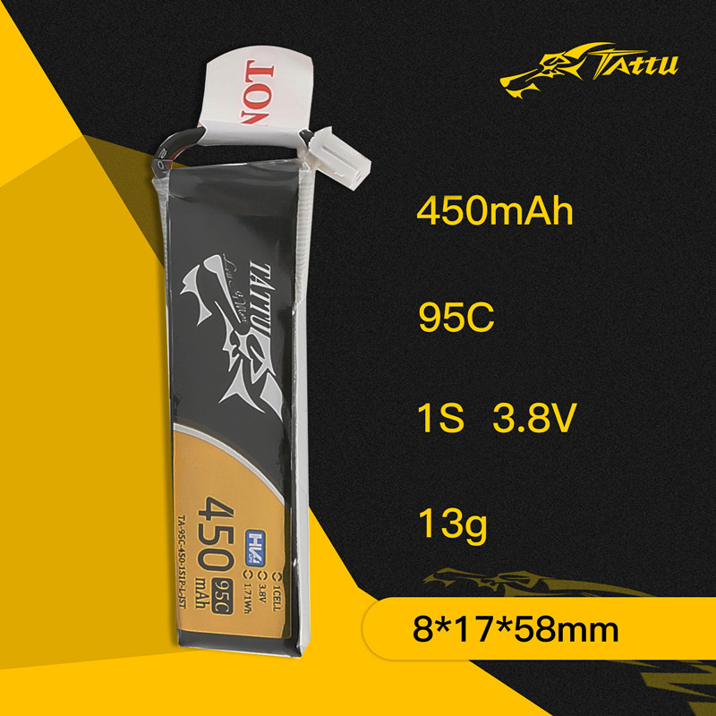 3Pcs NEW TATTU 450/500/550mAh  - Drone Battery 3S avaliação e preço