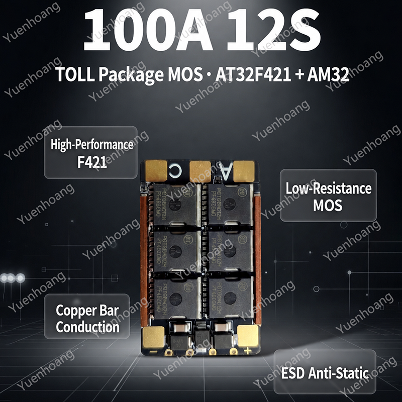 1Set AM32 12S High Voltage 32- - Drone Battery High Voltage avaliação e preço