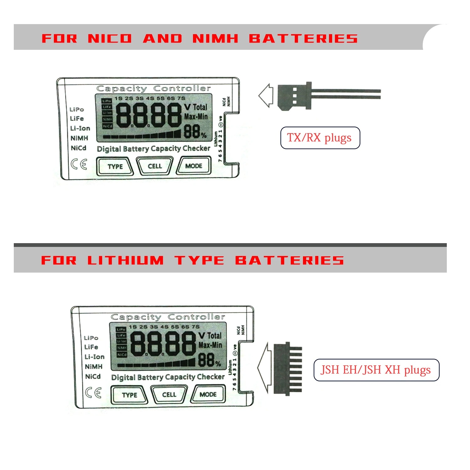 RC Cellmeter 7 Digital Battery - Drone Battery Alarm avaliação e preço