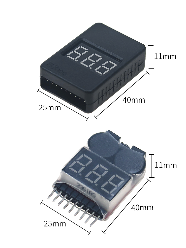 1-8S Battery Voltage Tester Al - Drone Battery Alarm avaliação e preço