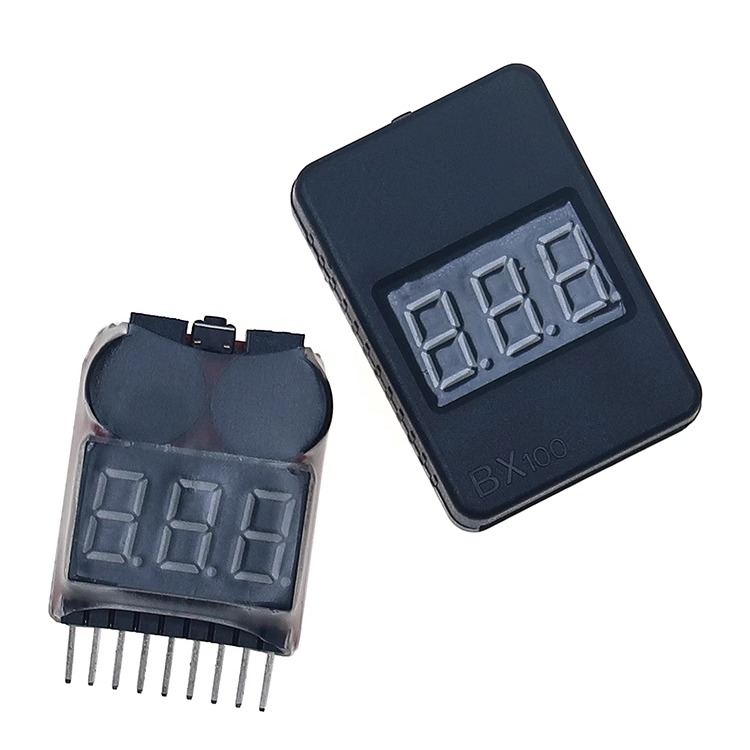 1-8S Battery Voltage Tester Al - Drone Battery Alarm avaliação e preço