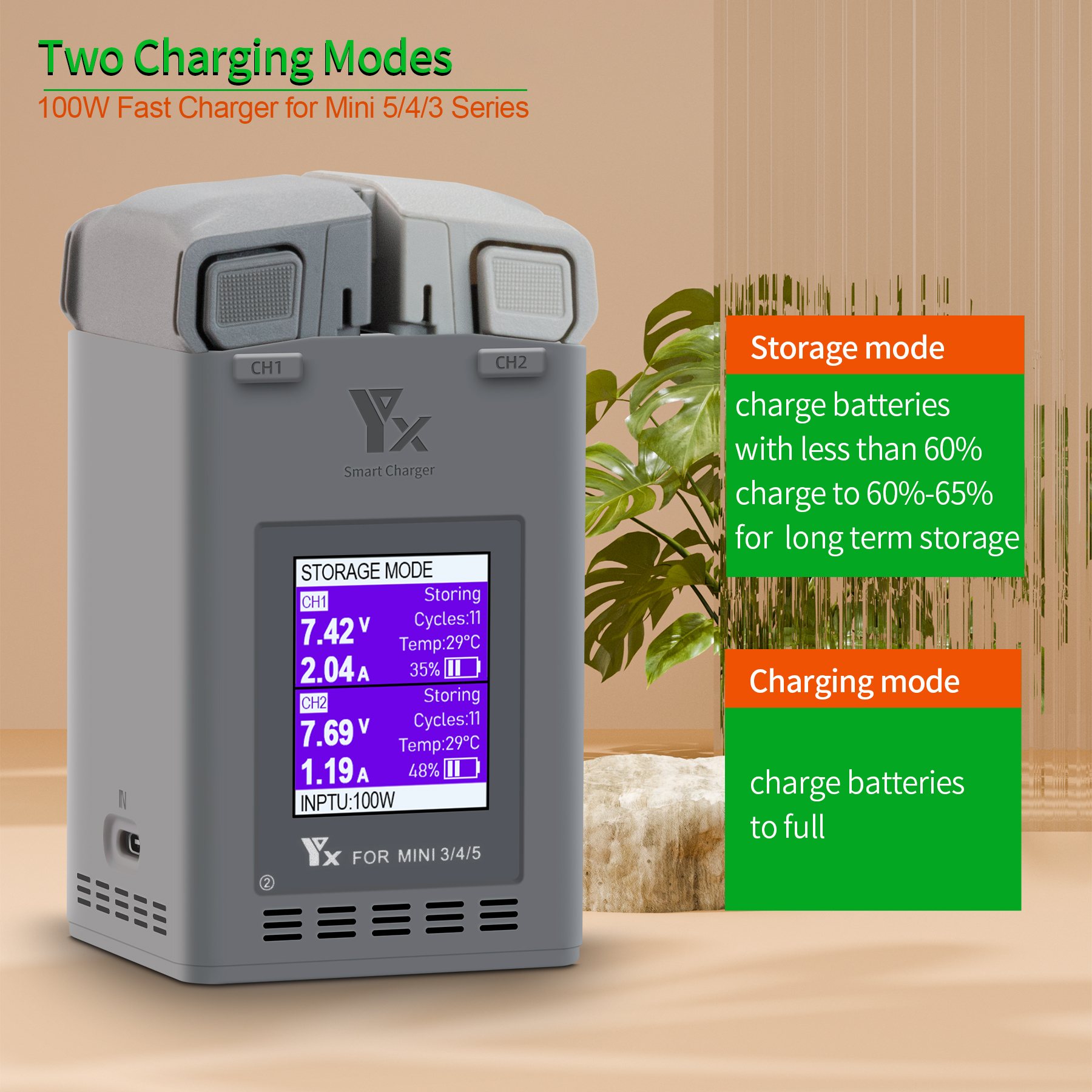 100W Intelligent Battery Charg - Drone Battery Balance Charger avaliação e preço