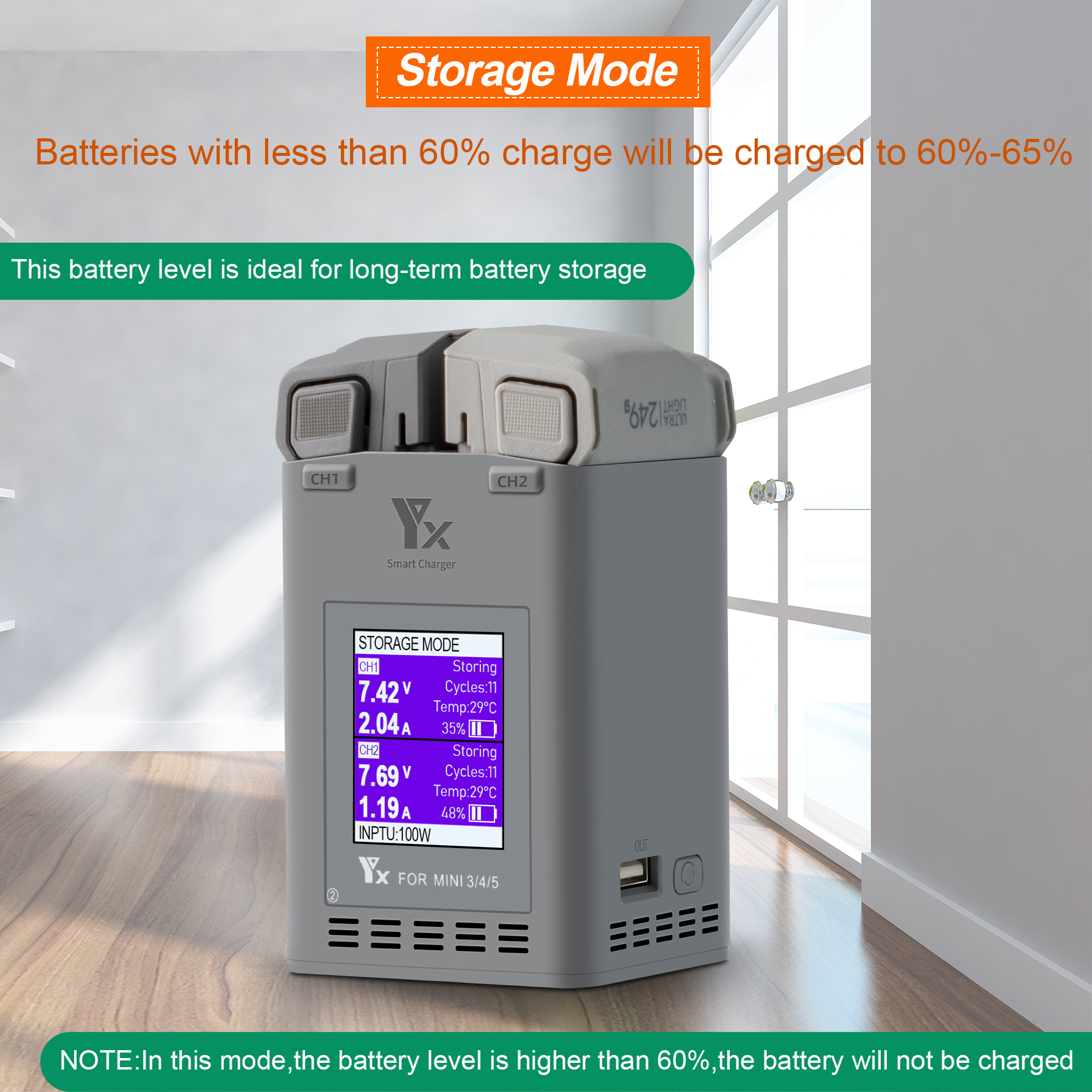 100W Intelligent Battery Charg - Drone Battery Balance Charger avaliação e preço