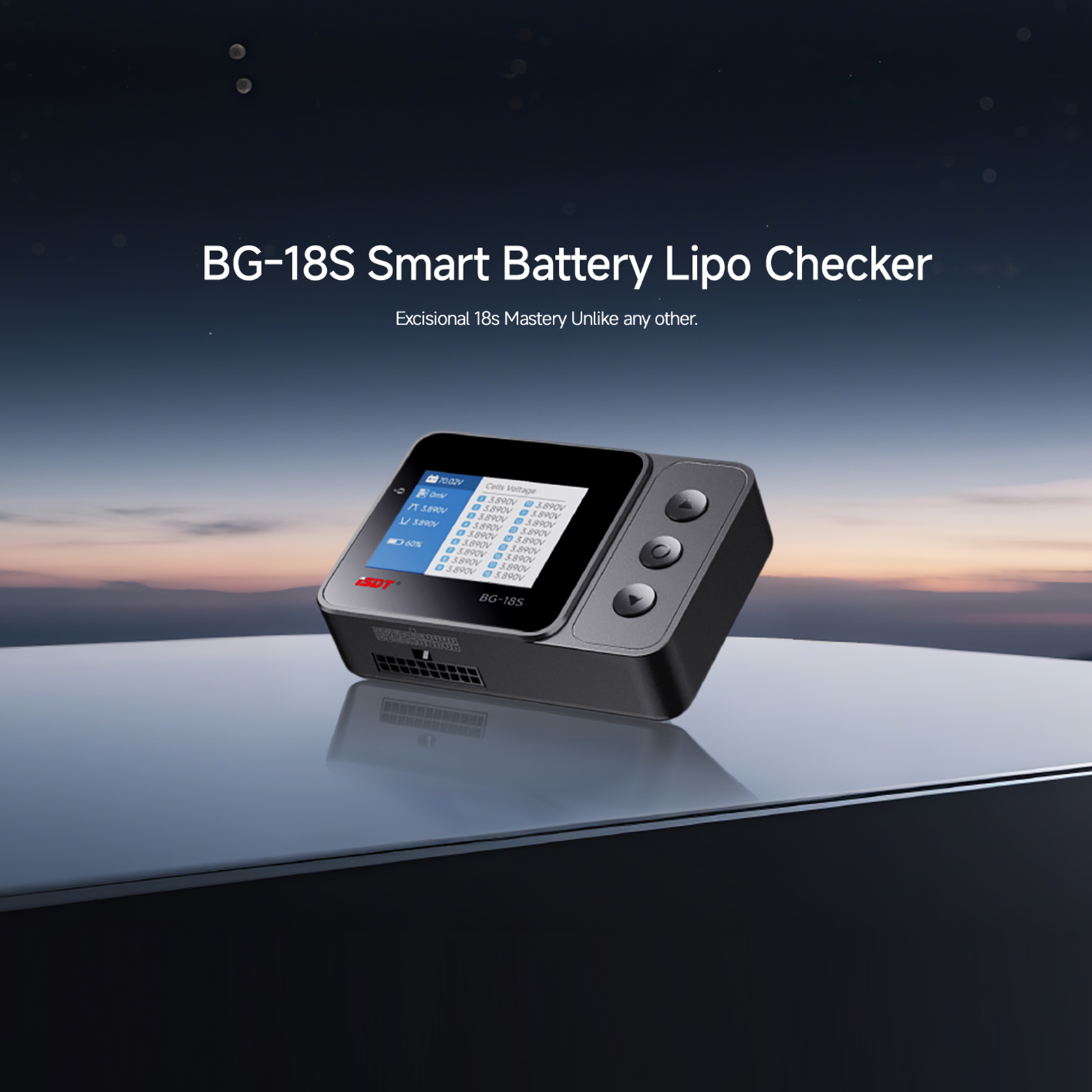 ISDT BG-18S Smart Battery Chec - Drone Battery Voltage Checker avaliação e preço