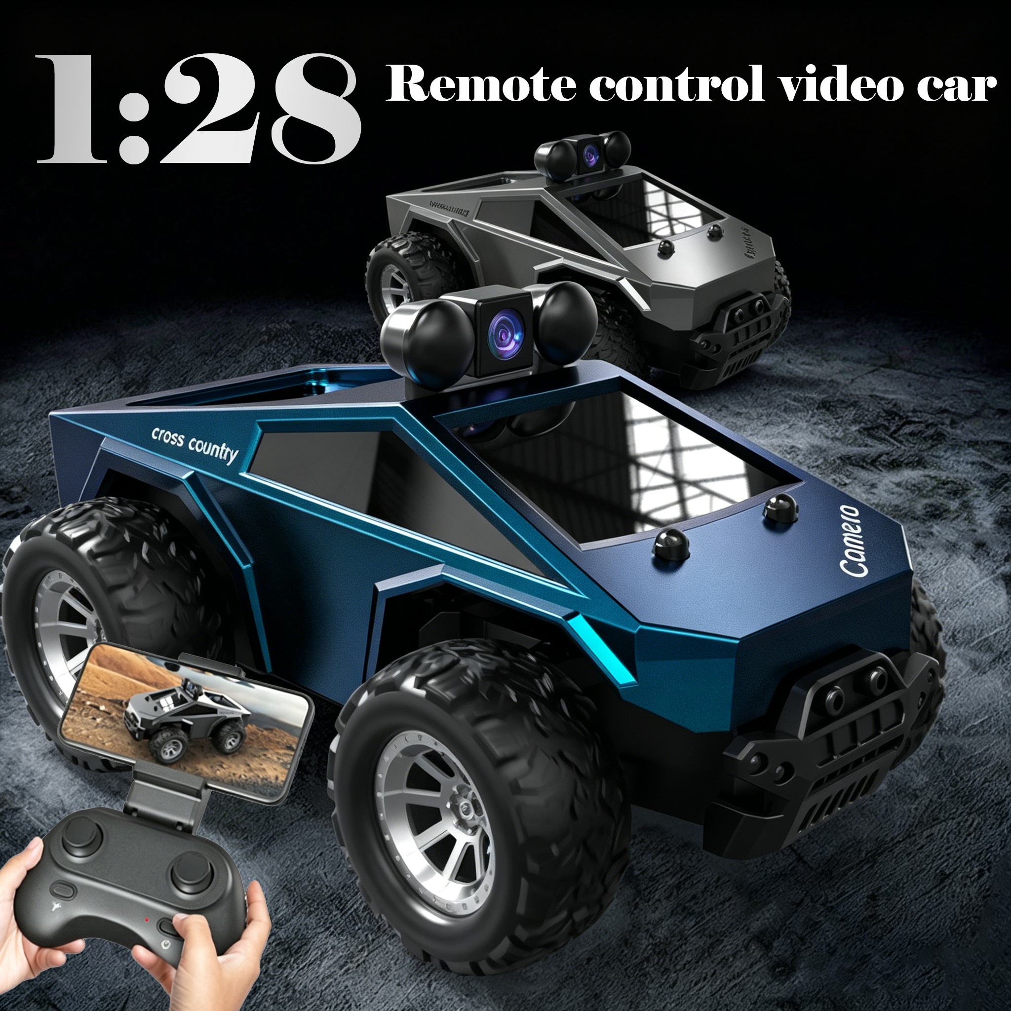 1:28 4WD Off-Road Remote Contr - Drone Battery Alarm avaliação e preço