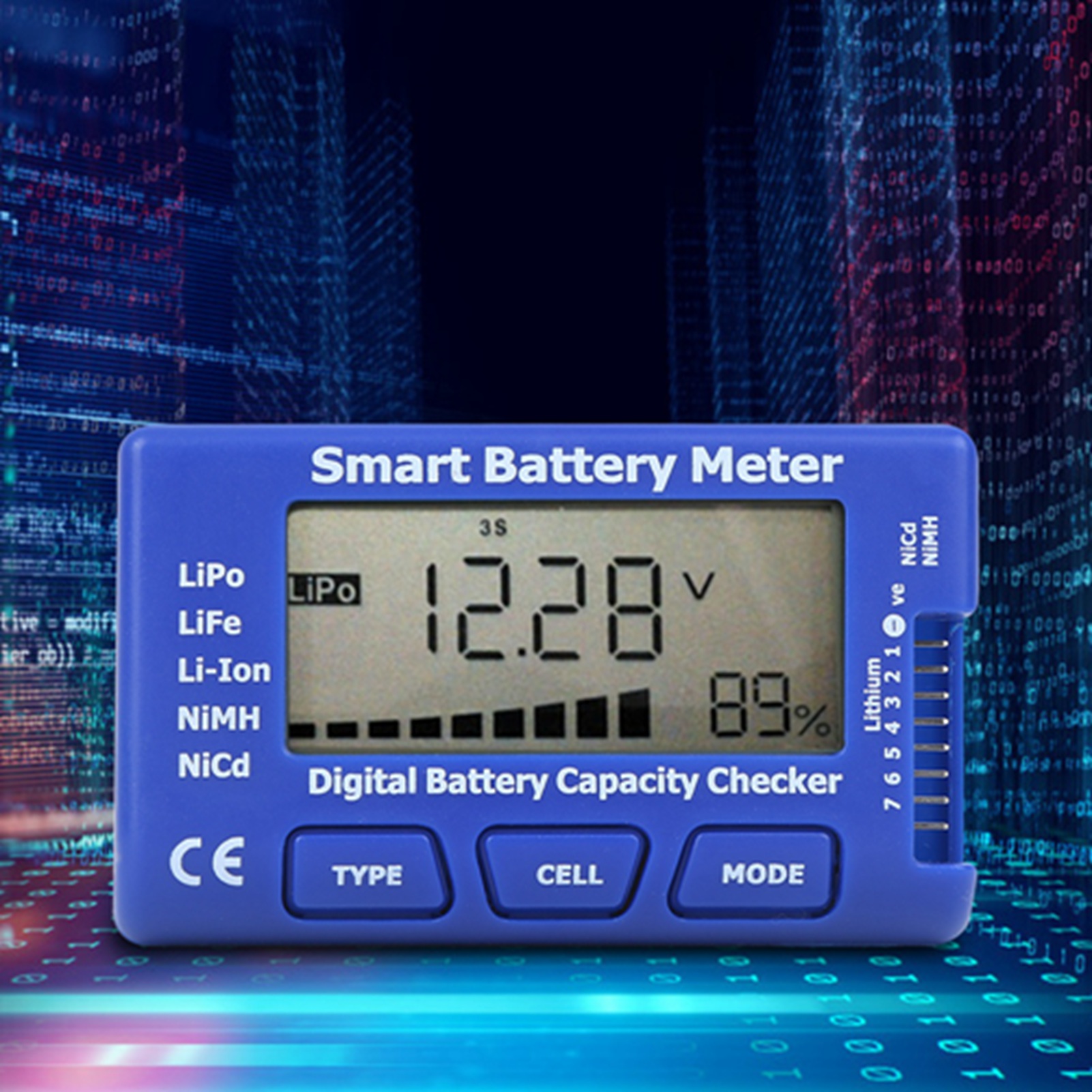 5‑In‑1 Intelligent Digital Bat - Drone Battery Voltage Checker avaliação e preço
