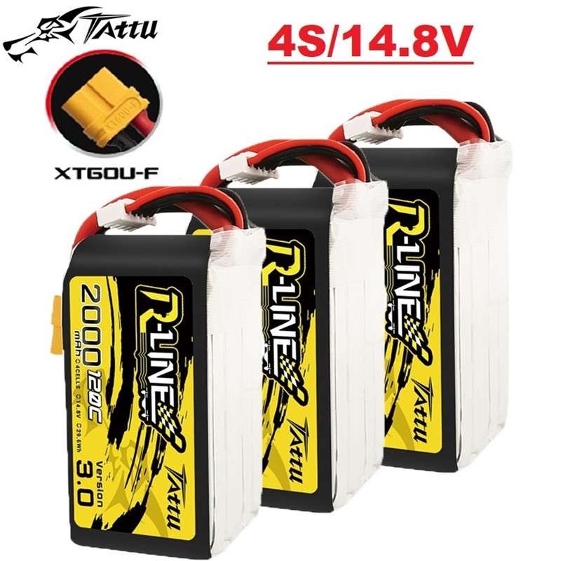 HOT TATTU R-LINE 3.0 120C 2000 - Drone Battery 4S avaliação e preço