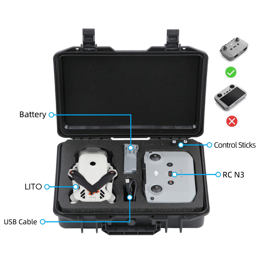 Portable Carrying Case for DJI - Drone Battery Bag avaliação e preço