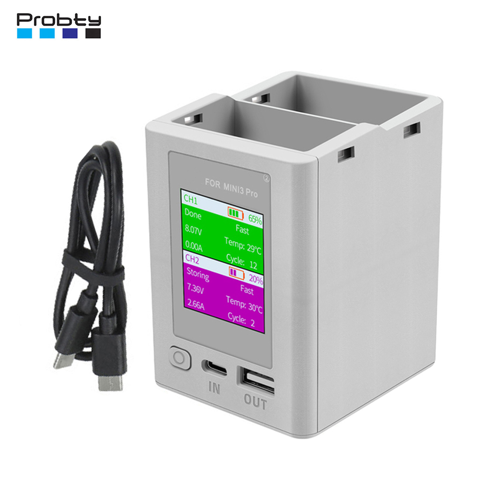 Charger Hub For DJI Mini 4 Pro - Drone Battery Balance Charger avaliação e preço