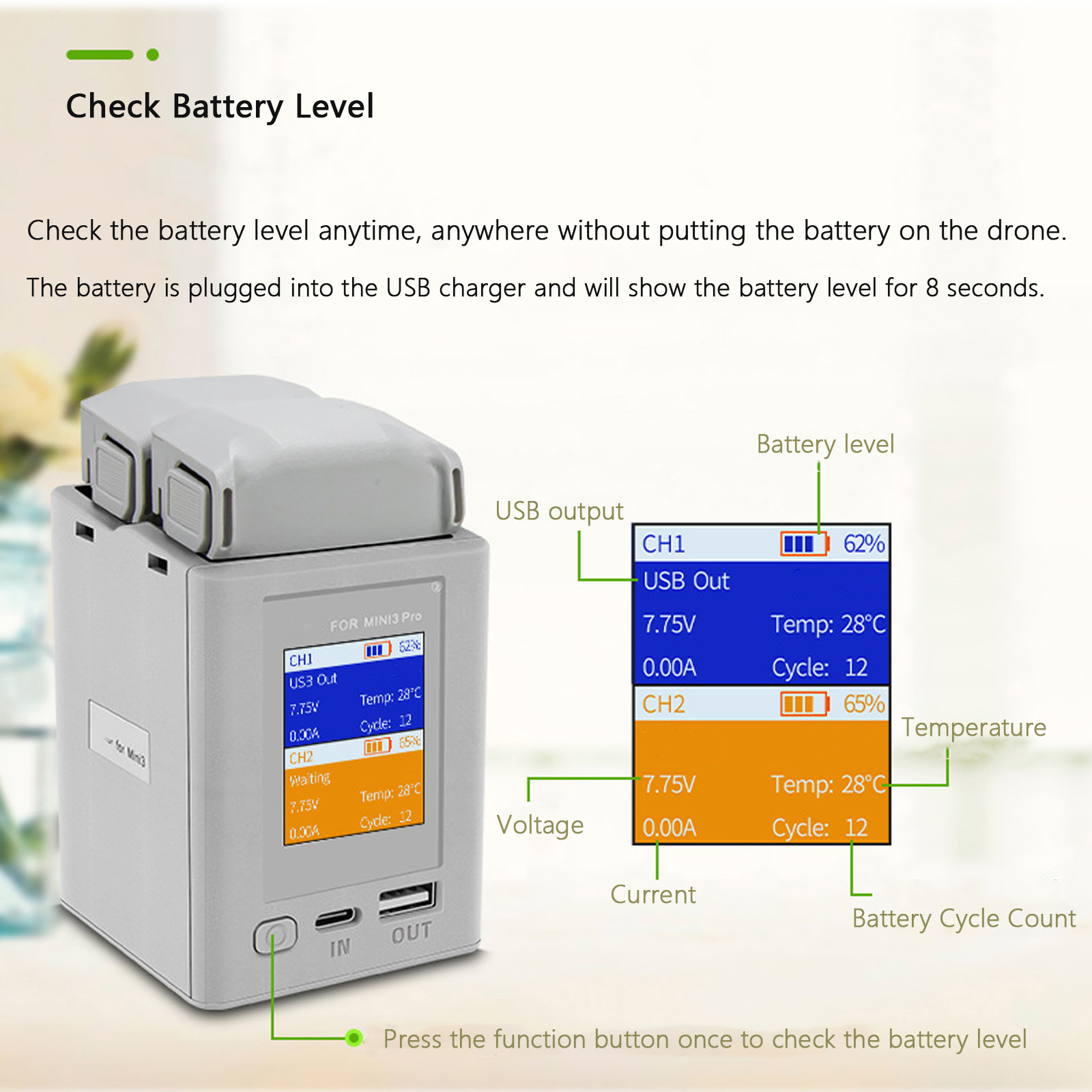 Charger Hub For DJI Mini 4 Pro - Drone Battery Balance Charger avaliação e preço